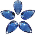 Light blue drop 17x28mm