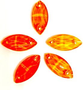 Neon hyasint navette 7x15mm