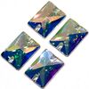 Crystal ab rectagle 13x18