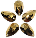 Gold drop 13x22mm