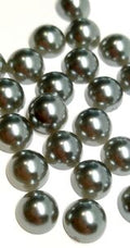 Silver grey  8mm