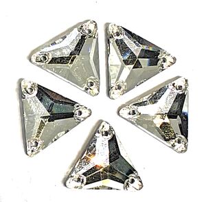Clear triangle 16x16mm