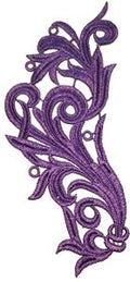 Violetti pitsiaplikaatio