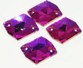 Vitrail pink cosmic 13x17mm