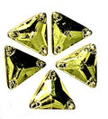 Citrine triangle 16x16mm