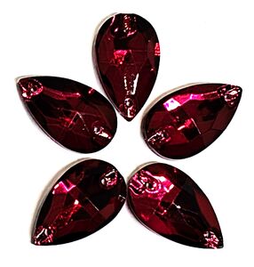Fuchsia drop 13x22mm