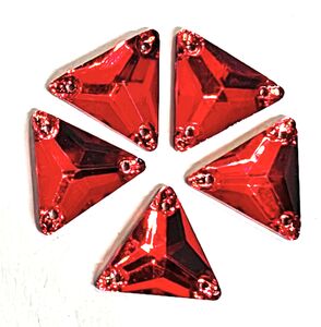 Light siam triangle 16x16mm