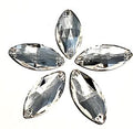 Clear navette 15x32mm