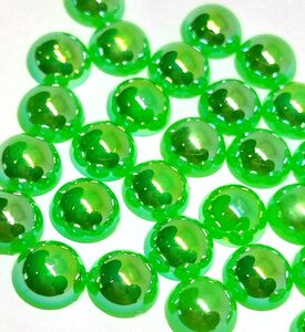 Light peridot ab 8mm